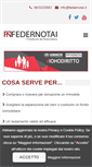 Mobile Screenshot of federnotai.it